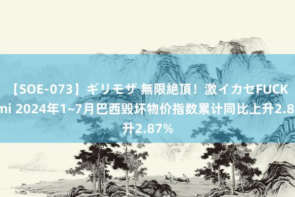 【SOE-073】ギリモザ 無限絶頂！激イカセFUCK Ami 2024年1~7月巴西毁坏物价指数累计同比上升2.87%